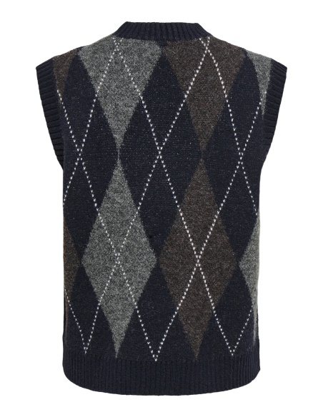 Pull Argyle Night Sky ONLRHOMBUS ONLY - 7 | TOPS